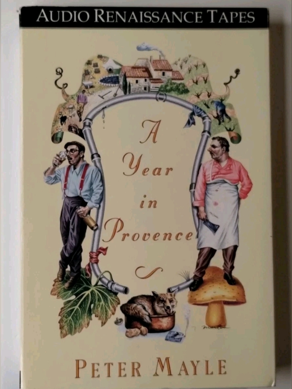 A Year in Provence by Peter Mayle Cassette Audiobook Revised Abridged 1991 Tapes